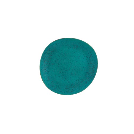 Plato llano Azul de stoneware Sauvage Ø 28 cm-h 2,5 mm-865 gr. Vista Alegre 37003592 (6 unidades)