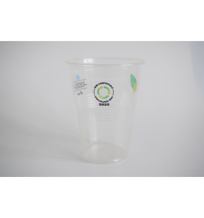 Vaso de pla compostable 1000cc. 25 50 unidades