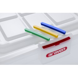 ARAVEN 04080 Cubeta hdpe GN2/1 400mm perforada