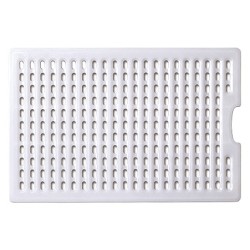 Rejilla de polietileno blanco. Araven 1179.