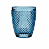 Vaso azul con relieve "Diamante". 30 CL. B'GHEST (6 unidades)