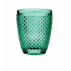 Vaso verde turquesa picos "Diamante". 30 CL. B'GHEST (6 unidades)