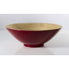 Cuenco de de bambú Khup para sopa rojo. Ø25X8.5 cm