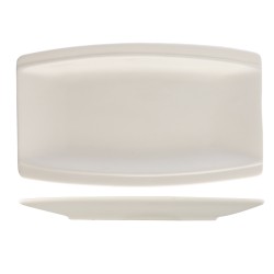 Rectangular source White porcelain environment 21x12 cm. Strauss 01340006 (4 units)