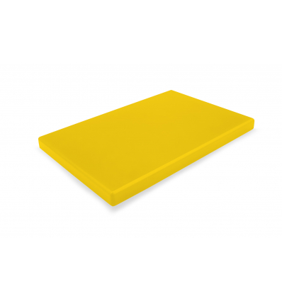 DURPLASTICS S.A. PE5AM30202 Tabla corte polietileno amarillo 30x20x2 cm