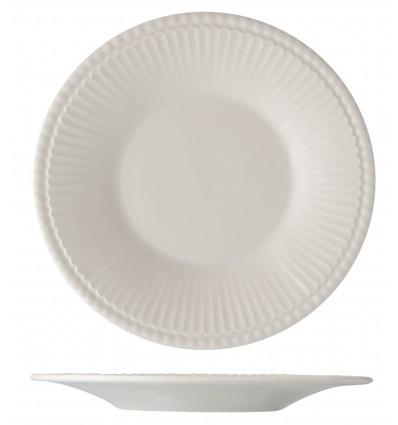 Plato pan porcelana con perla "Ayala" Ø 16 cm. B'GHEST 01170375 (6 unidades)