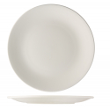 Porcelain plain White City 28 cm. B'Ghest 01170261 (6 units)