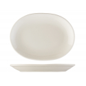 Porcelain Oval White City 20.5x14.5 cm. B'Ghest 01170266 (1 unit)