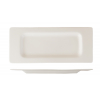 Source rectangulaire Porcelaine blanche Duoma 30x13 cm. B'ghest 01170030 (6 unités)