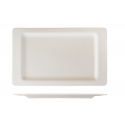 Fuente rectangular porcelana Blanco Duoma 33x20cm. B'GHEST 01170131 (6 unidades)