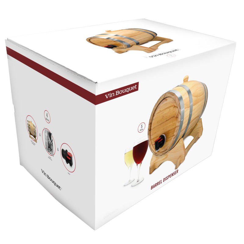 VIN BOUQUET FIA 346 Barril 5 litros / 5L Barrel Dispenser