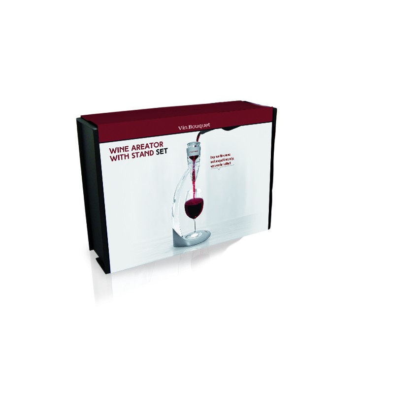 VIN BOUQUET FIA 003 Set Aireador con Peana / Aerator & Stand Set
