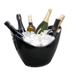 Cubitera Negra para 6 Botellas | Vin Bouquet FIE 007 | Hostelería