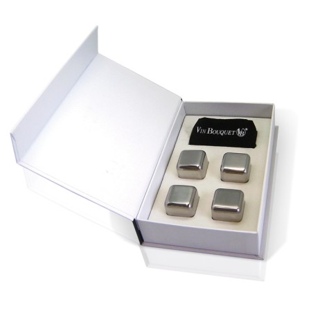 VIN BOUQUET FIE 015 Cubitos para enfriar / Metal Ice Rocks
