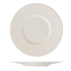 Plato pan porcelana Blanco Duoma Ø16 cm. B'GHEST 01170021 (6 unidades)