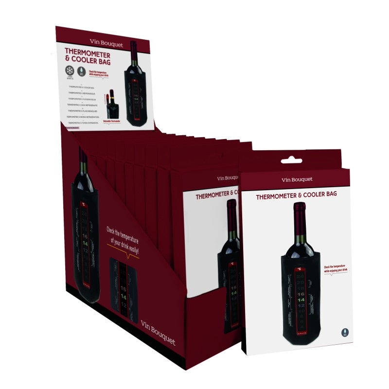 VIN BOUQUET FIE 108 Funda Enfriadora Termómetro Velcro / Cooler Bag with Removable Thermometer