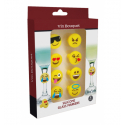 Marca copas emoticonos de silicona 8 unidades VIN BOUQUET FIA 148