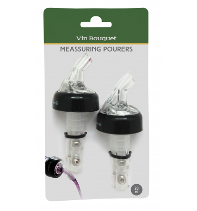 VIN BOUQUET FIK 008 Dosificadores 20 ml Set de 2 / Meassuring Pourers 20 ml. Set of 2