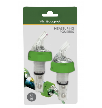 VIN BOUQUET FIK 017 Dosificadores 50 ml Set de 2 / Meassuring Pourers 50 ml. Set of 2