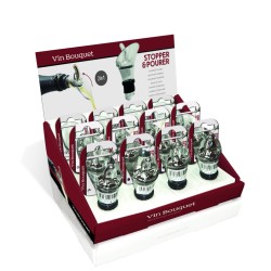 VIN BOUQUET FIT 004 Tapón & Escanciador 2 en 1 / Pourer & Stopper 2 in 1