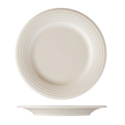 Plato pan porcelana Blanco Forum 16 cm. ROSENHAUS 01010048 (6 unidades)