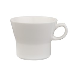 Taza de café porcelana Blanco Duoma 15 cl. 01170192 (6 unidades)