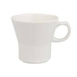 Taza de café moka porcelana Blanco Duoma 10 cl. 01170099 (6 unidades)