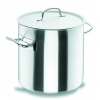 Olla recta Chef Classic de acero inoxidable con tapa XXL. 141 L