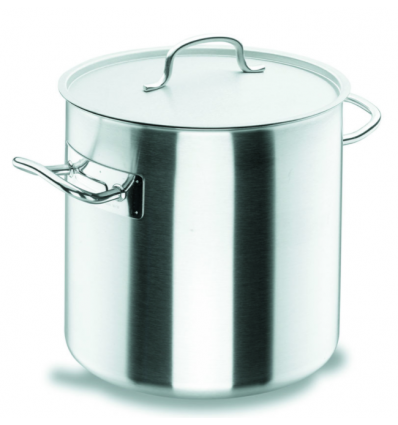 Chef classic olla recta acero inoxidable con tapa 14 L Ø28X22