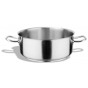 Cacerola baja sin tapa INOX PRO Ø 20 cm H 8 2.5 L