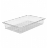 Recipiente colador GN 1/1 - 32,5 x 53 x 7,6 cm - Policarbonato Transparente CAMBRO 13CLRCW-135