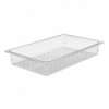 Strainer container GN 1/1 - 32.5 x 53 x 7.6 cm - Transparent Polycarbonate CAMBRO 13CLRCW-135