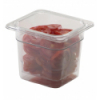 CAMBRO 65CLRCW-135 - Recipiente colador GN 1/6 - 16,2 x 17,6 x 12,7 cm - Transparente