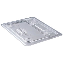 TAPA CON BISAGRA FLIPLID GN 1/2 POLICARBONATO TRANSPARENTE CAMBRO