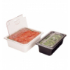 TAPA CON BISAGRA FLIPLID Y MUESCA GN 1/2 POLICARBONATO TRANSPARENTE CAMBRO 20CWLN-135