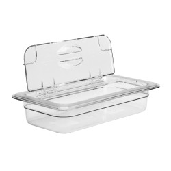 CAMBRO 30CWL-135 - Tapa con bisagra FlipLid GN 1/3 - 17,6 x 32,5 cm - Transparente