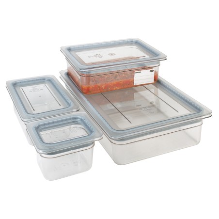 CAMBRO 30CWGL-135 - Tapa hermética GripLid GN 1/3 - 17,6 x 32,5 cm - Transparente