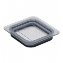 CAMBRO 60CWGL-135 - Tapa hermética GripLid GN 1/6 - 16,2 x 17,6 cm - Transparente