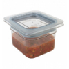 CAMBRO 60CWGL-135 - Tapa hermética GripLid GN 1/6 - 16,2 x 17,6 cm - Transparente