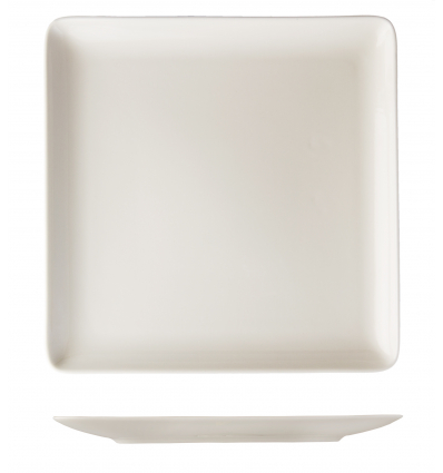 Présentation carrée Porcelaine blanche universelle Ø29x29 Cl. B'ghest 01170319 (6 unités)