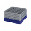 CAMBRO 16S900-186 - Cesta de lavado 16 comp. 4 alturas - 10,9 cm Ø máx. - alt. máx. 24,1 cm - 50 x 50 x 26,7 cm - Azul marino