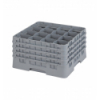 CAMBRO 16S900-151 - Cesta de lavado 16 comp. 4 alturas - 10,9 cm Ø máx. - alt. máx. 24,1 cm - 50 x 50 x 26,7 cm - Gris claro