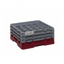 CAMBRO 25S638-416 - Cesta de lavado 25 comp. 3 alturas - 8,7 cm Ø máx. - alt. máx. 17,6 cm - 50 x 50 x 22,5 cm - Arándano