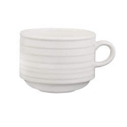 Taza té porcelana Blanco Forum 22,5 cl. ROSENHAUS 01010056 (6 unidades)