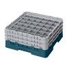 CAMBRO 36S638-414 - Panier de lavage 36 comp. 3 hauteurs - 7,2 cm Ø max. - alt. max. 17,6 cm - 50 x 50 x 22,5 cm - Cerceta