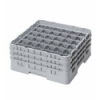 CAMBRO 36S638-151 - Cesta de lavado 36 comp. 3 alturas - 7,2 cm Ø máx. - alt. máx. 17,6 cm - 50 x 50 x 22,5 cm - Gris claro