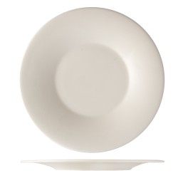 Plato pan porcelana Blanco Glubel 16 cm. B'GHEST 01170010 (6 unidades)