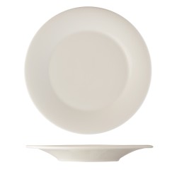 Plato postre porcelana Blanco Glubel 23 cm. B'GHEST 01170001 (6 unidades)