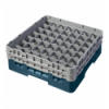 CAMBRO 49S434-414 - Cesta de lavado 49 comp. 2 alturas - 6 cm Ø máx. - alt. máx. 13,5 cm - 50 x 50 x 18,4 cm - Cerceta