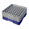 CAMBRO 49S638-186 - Cesta de lavado 49 comp. 3 alturas - 6 cm Ø máx. - alt. máx. 17,6 cm - 50 x 50 x 22,5 cm - Azul marino